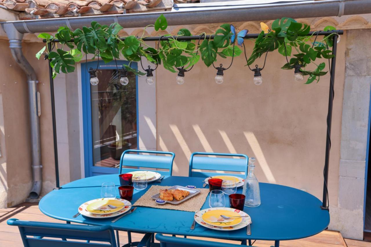 La Terrasse Tapaja Vue Conciergeriedamecarcas Apartment Carcassonne Exterior photo